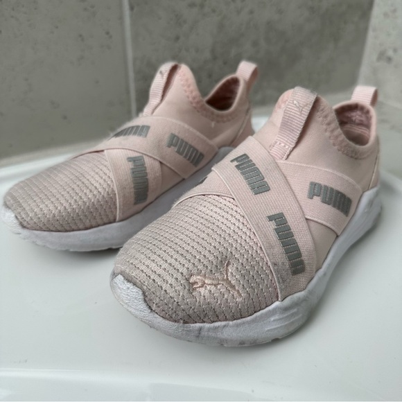 Puma Kids Wired Run Slip On Sneaker Size 12 Toddler Girl - Picture 14 of 16